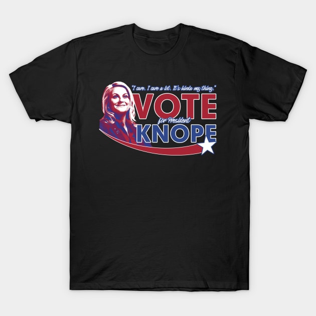 Vote Knope T-Shirt by ZZDeZignZ